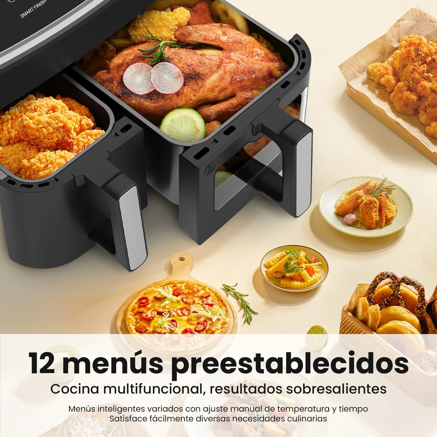 Freidora de aire inteligente AirChef Tower 10X