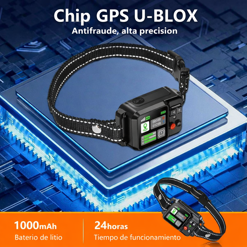 Sistema de cercado inalámbrico GPS para perros