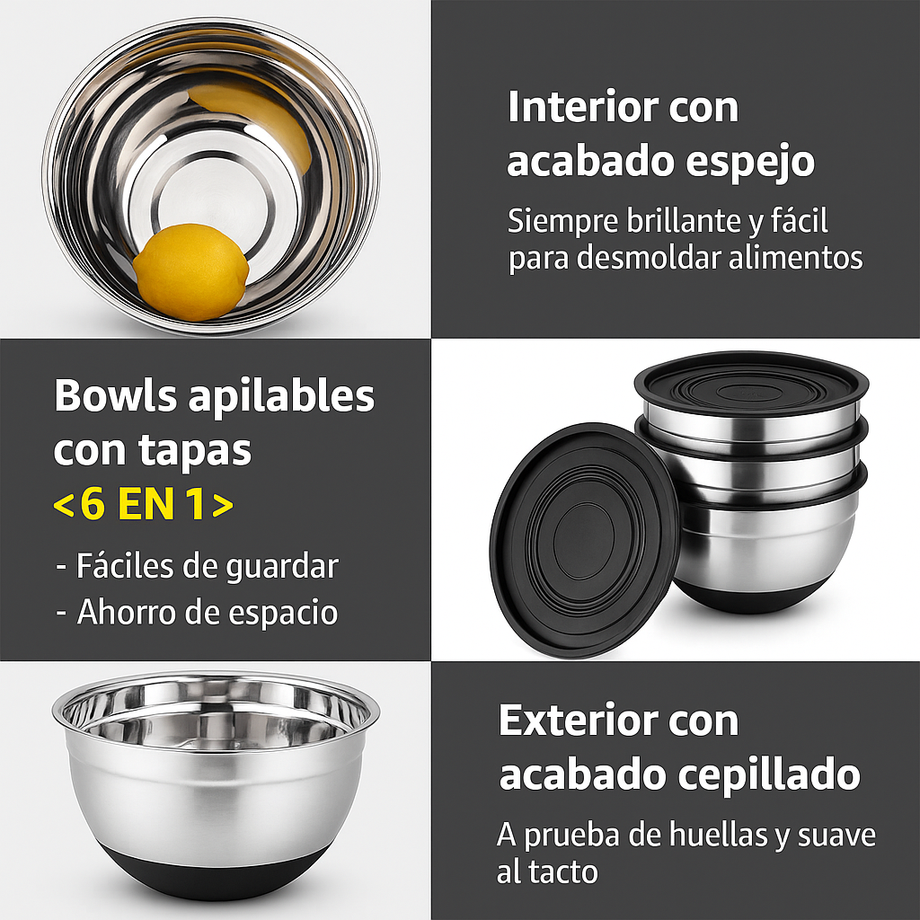 MasterChef Steel Bowls