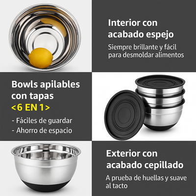 MasterChef Steel Bowls