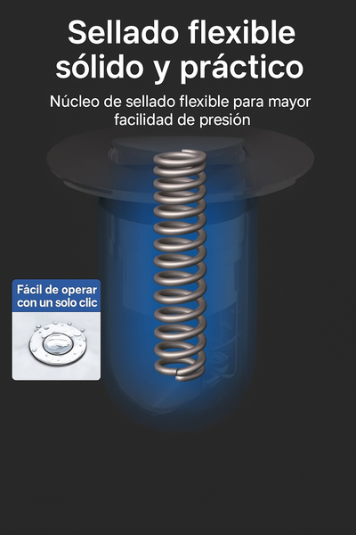 Protección inteligente de drenaje para cada fregadero