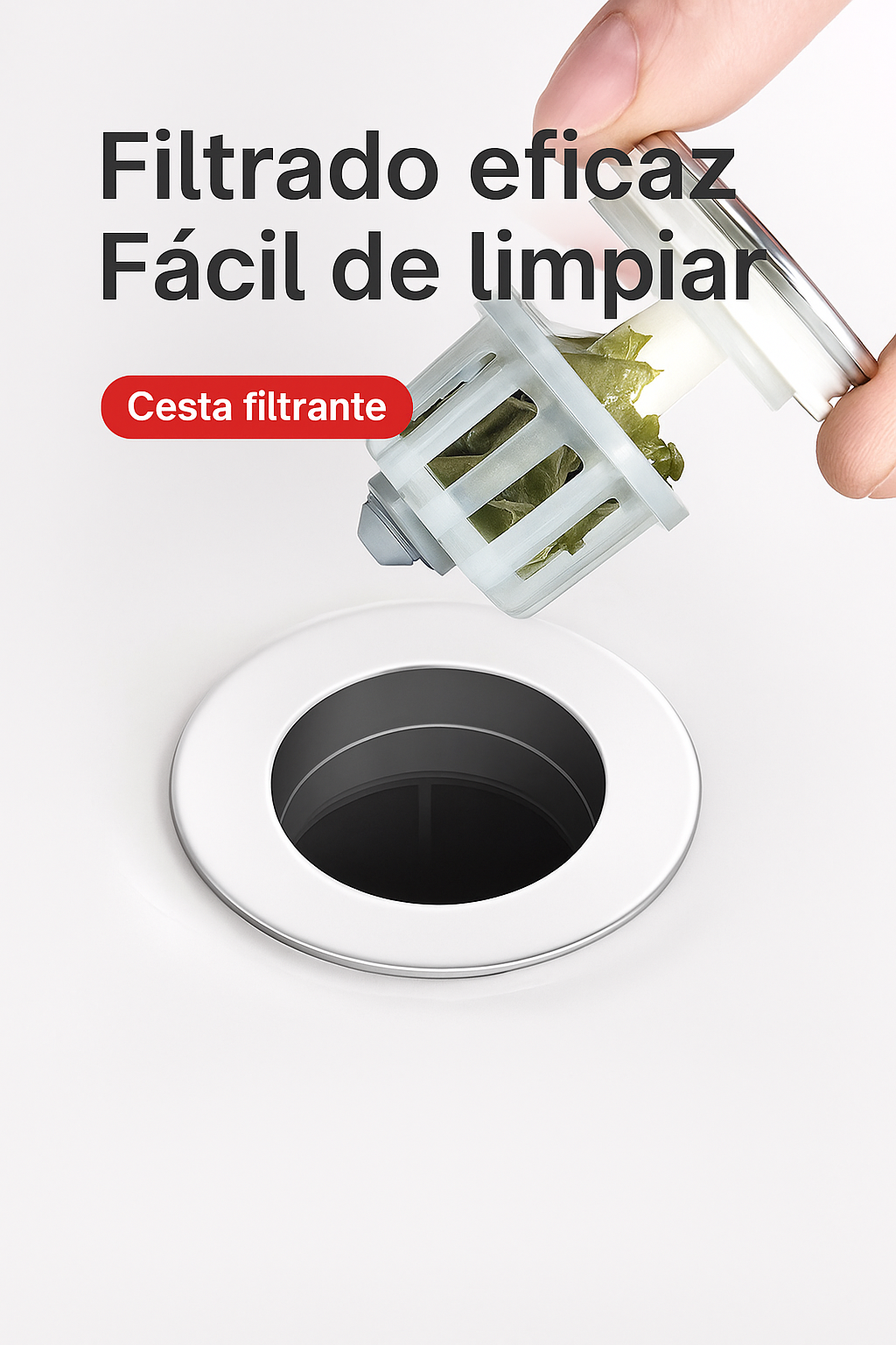 Protección inteligente de drenaje para cada fregadero