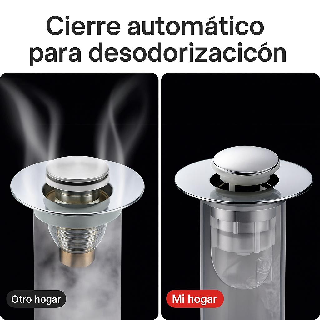 Protección inteligente de drenaje para cada fregadero