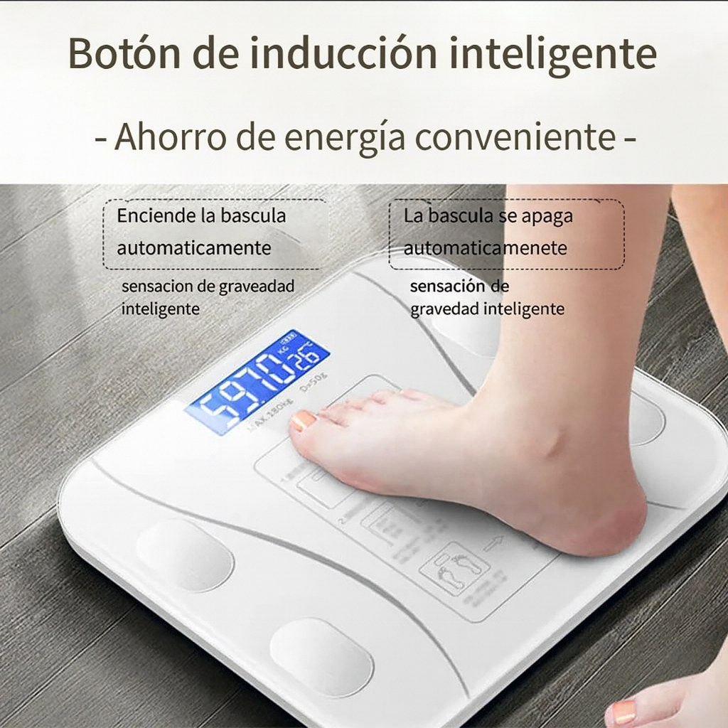 SmartFit Scale – Control total de tu peso y grasa corporal