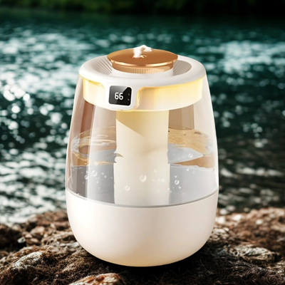 Humidificador frío de doble vapor