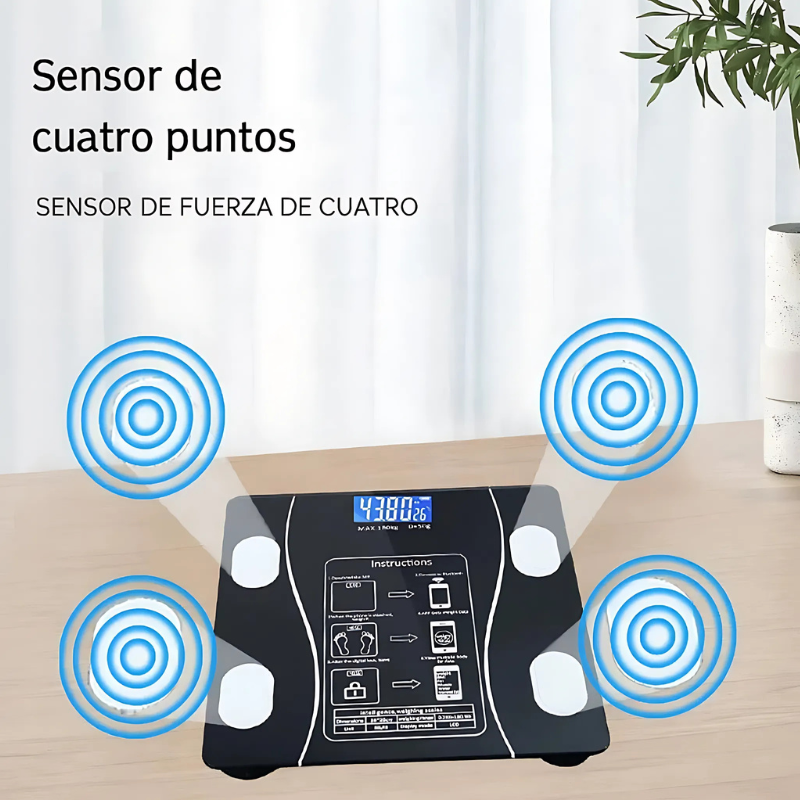 SmartFit Scale – Control total de tu peso y grasa corporal