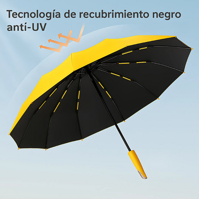 Paraguas Automático Antiviento 72 Varillas | Súper Resistente y Elegante