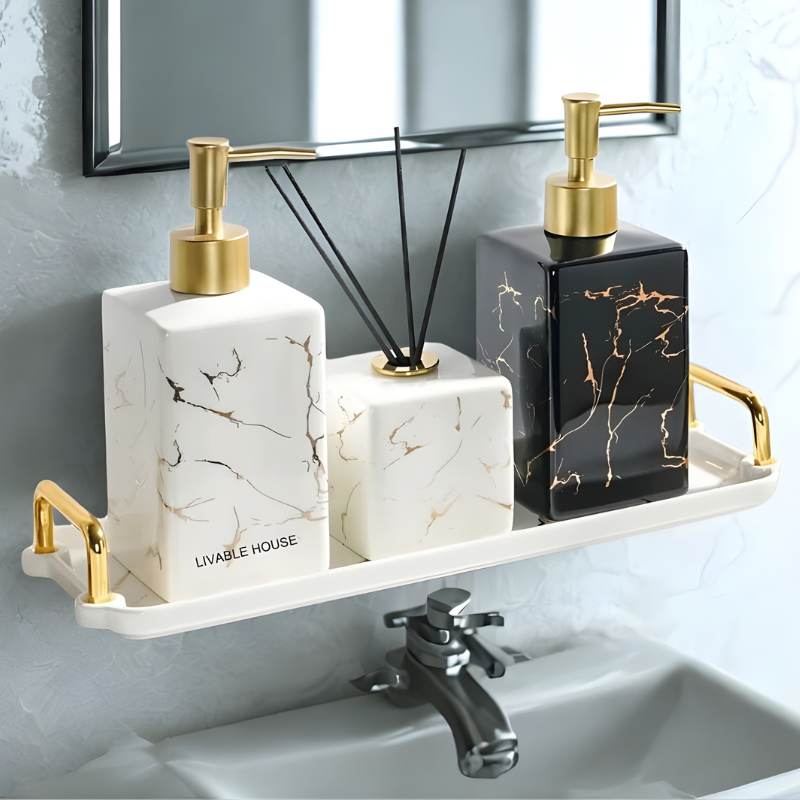 Dispensadores Premium con Bandeja y Difusor Aromas