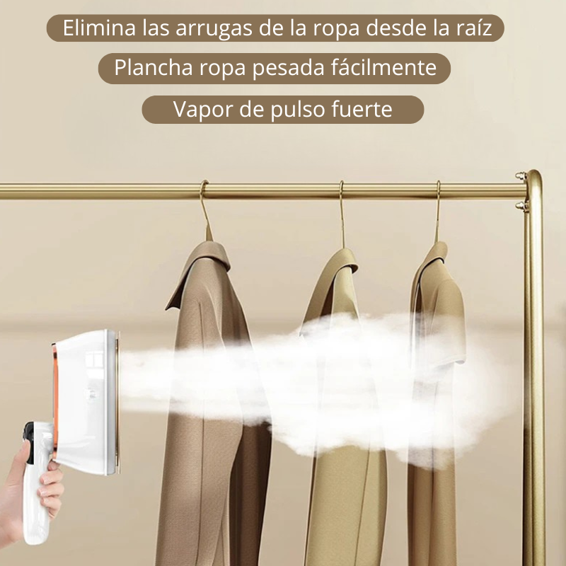 Plancha de vapor inteligente portátil