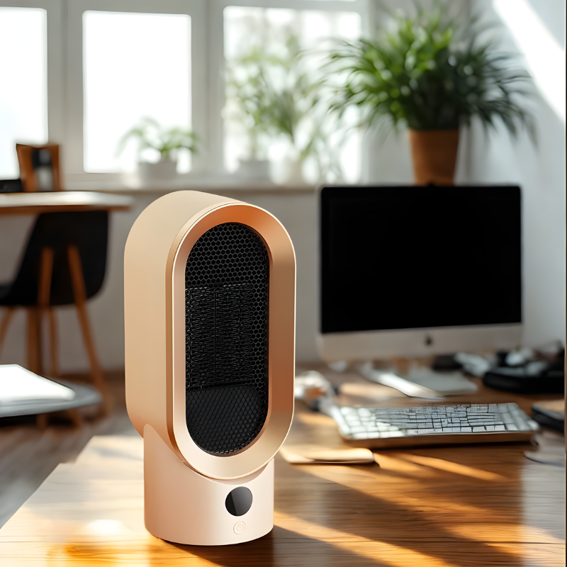 Calefactor Portátil Premium · Calor Inteligente y Silencioso para tu Hogar