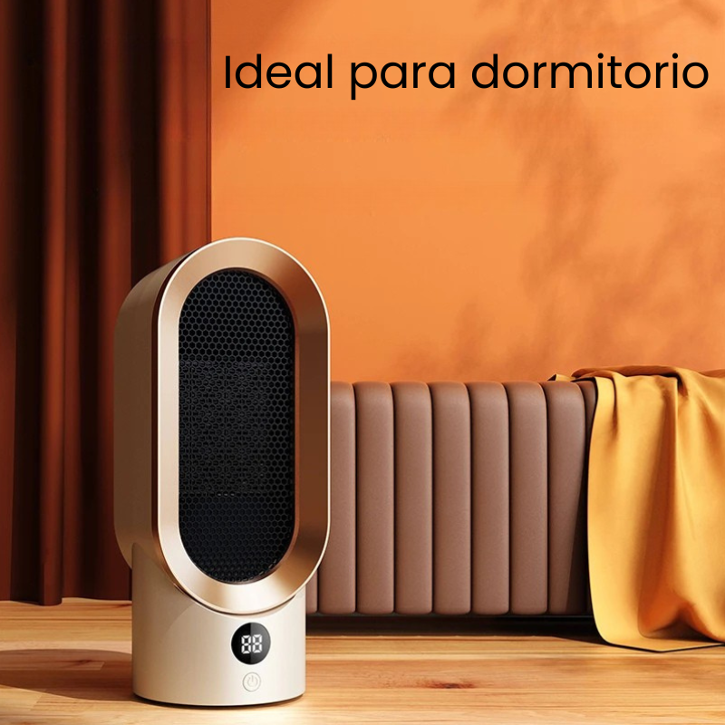 Calefactor Portátil Premium · Calor Inteligente y Silencioso para tu Hogar