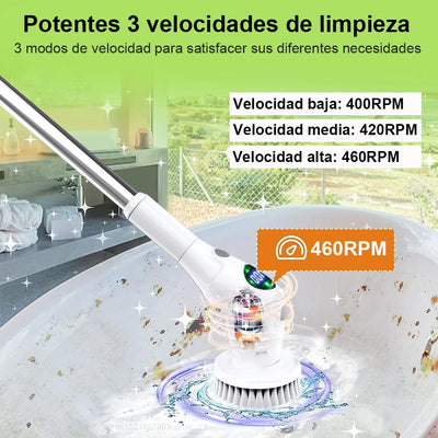 Fregadora eléctrica inalámbrica