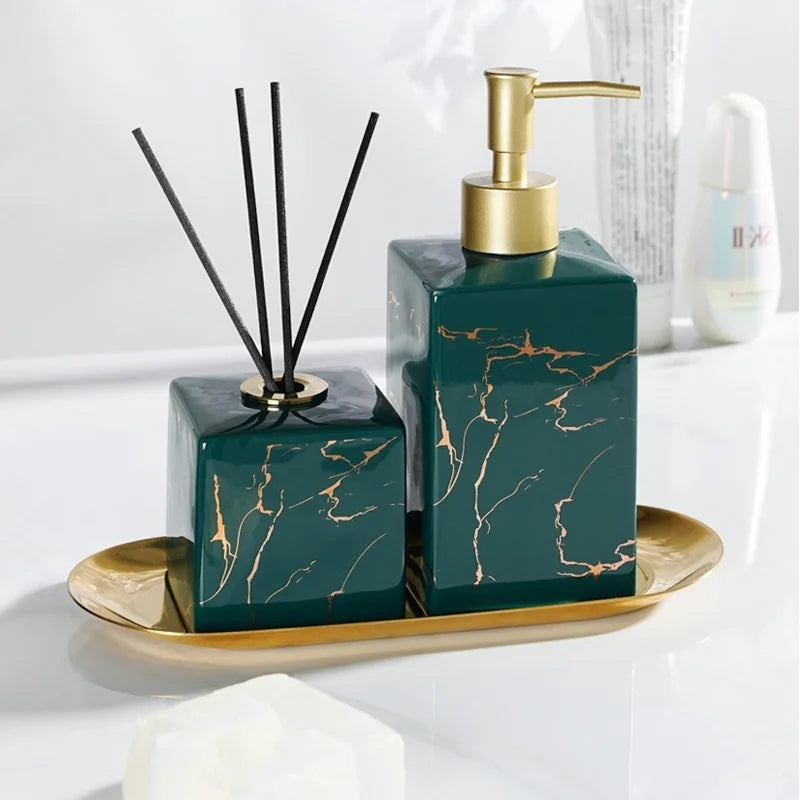 Dispensadores Premium con Bandeja y Difusor Aromas