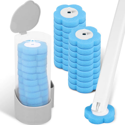 Juego de escobillas de baño desechables