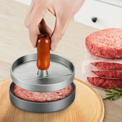 Prensa para hamburguesas con 100 hojas antiadherentes