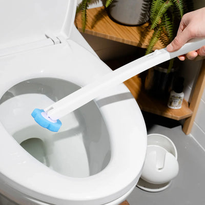 Juego de escobillas de baño desechables