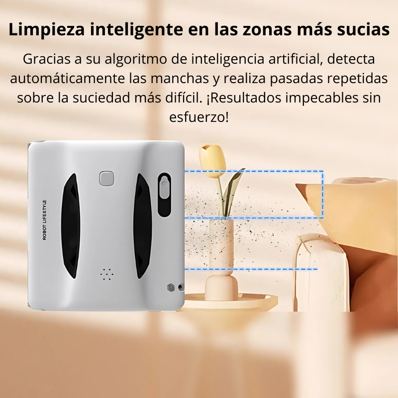 GlassBot RL4228 – Limpiador de ventanas inteligente