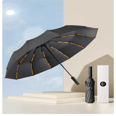 Paraguas Automático Antiviento 72 Varillas | Súper Resistente y Elegante