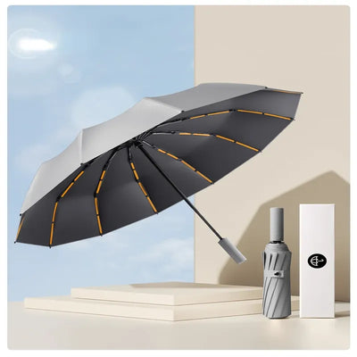 Paraguas Automático Antiviento 72 Varillas | Súper Resistente y Elegante