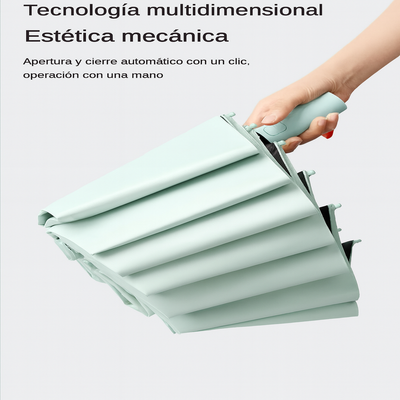 Paraguas Automático Antiviento 72 Varillas | Súper Resistente y Elegante