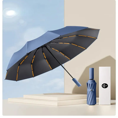 Paraguas Automático Antiviento 72 Varillas | Súper Resistente y Elegante
